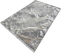 Radjab Carpet Афина Прямоугольник 9012A 12873RK (1.6x3, Grey/Beige)