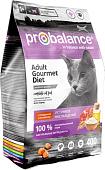 Сухой корм для кошек Probalance Gourmet Diet Adult Beef & Lamb 400 г