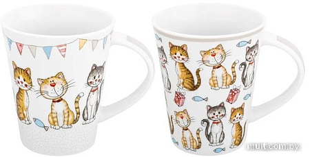 Набор кружек Elan Gallery Кошачья жизнь 880111