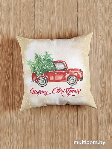 Чехол на подушку Samsara Home Красная машинка 4040Нг-7