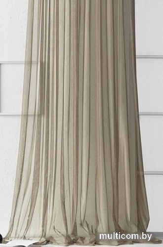 Тюль Pasionaria Грик 500x250 (капучино)