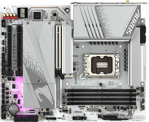 Материнская плата Gigabyte Z790 Aorus Elite AX Ice