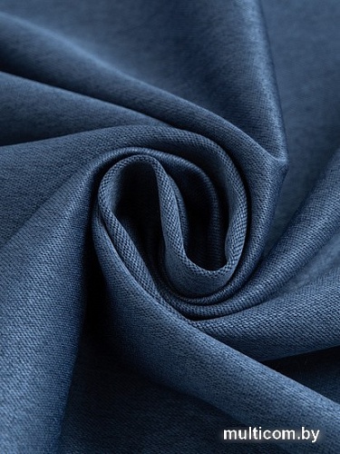 Штора Ника Зварико блэкаут 888250-20 2x2.5 м (синий)