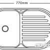 Кухонная мойка Ledeme L67749-6L