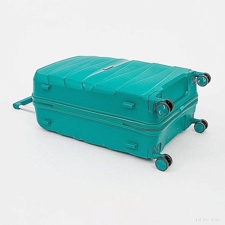 Чемодан-спиннер Francesco Molinary 344-003/3-28BIR (бирюзовый)