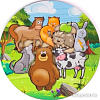 Развивающая игра Paremo Лесные и деревенские животные PE720-02