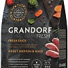 Сухой корм для собак Grandorf Adult Medium&amp;Maxi Breeds Fresh Duck&amp;Sweet Potato 3 кг