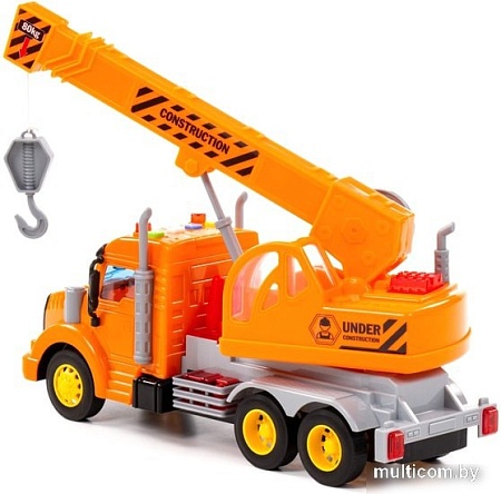 Полесье Профи Автомобиль-кран инерционный 86617