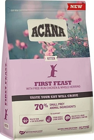 Сухой корм для кошек Acana First Feast 1.8 кг