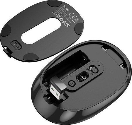 Мышь Hoco GM34 (черный/серый)