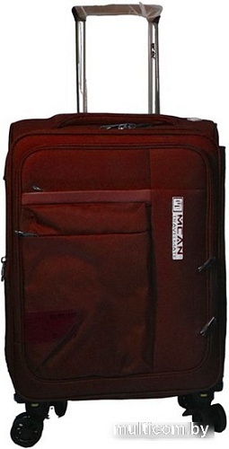 Чемодан-спиннер Mironpan 50127 53 см (бордовый)
