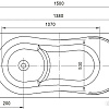 Ванна Aquatek Афродита 170x70