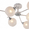 Люстра средней высоты Mirastyle MH-1488B/6 WH+CR