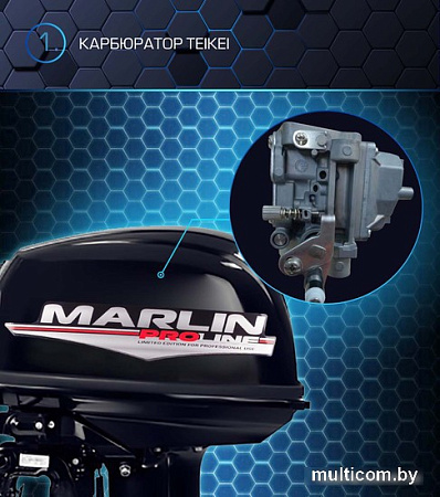 Лодочный мотор Marlin MP 30 AWR Pro Line