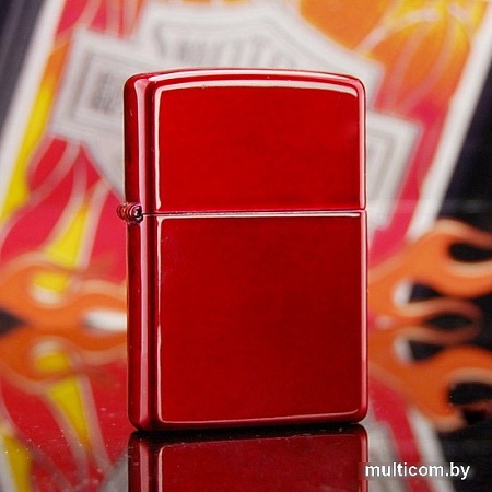 Зажигалка Zippo Classic 21063 Candy Apple Red