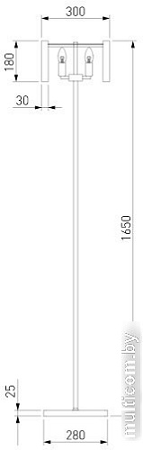 Торшер Евросвет 01116/3