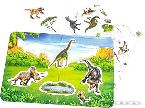 Развивающая игра Bondibon Магнитный театр. Динозавры ВВ4415