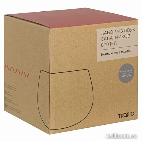 Tkano Essential TK22-TW-BW0021 (2шт, темно-серый)