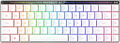 Клавиатура ASUS ROG Falchion Moonlight White (ASUS RX Low Profile Blue)