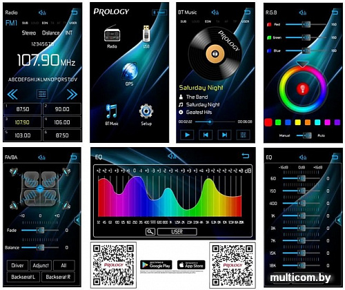 USB-магнитола Prology CMX-230