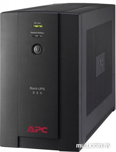 Источник бесперебойного питания APC Back-UPS 950VA, 230V, AVR, IEC Sockets (BX950UI)