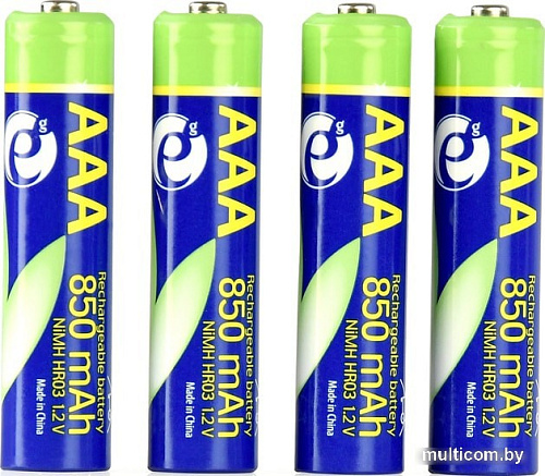 Аккумулятор Cablexpert AAA 850mAh 4 шт. EG-BA-AAA8R4-01