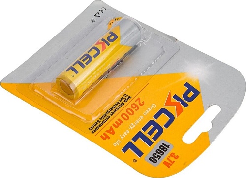 Аккумулятор PKCELL 18650 2600-1B