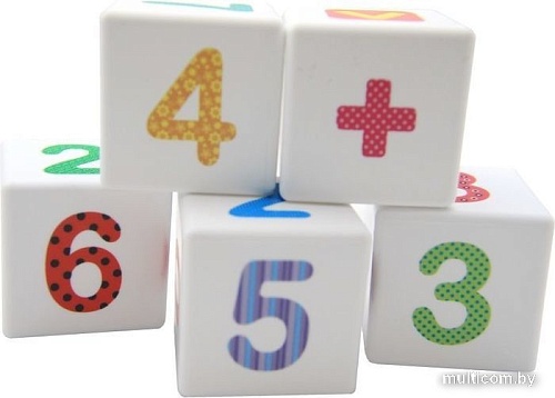 Развивающая игрушка Десятое королевство Кубики. Веселая арифметика 00708