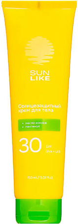 Крем солнцезащитный Sun Like Для тела SPF30 (150мл)