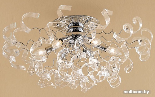 Люстра Citilux Рандом (хром/прозрачный) [CL222160]