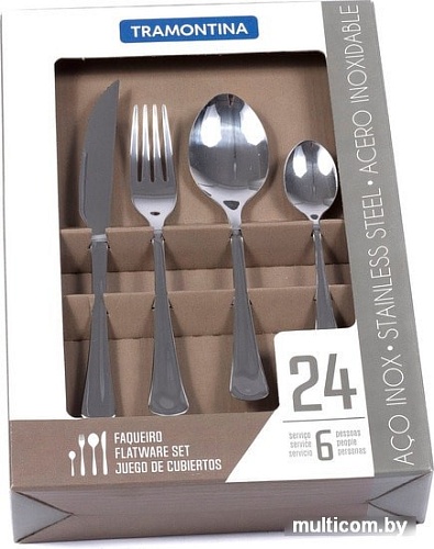 Набор столовых приборов Tramontina Aco Inox 66945003
