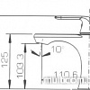 Смеситель Bravat Flow F171105C