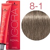 Крем-краска для волос Schwarzkopf Professional Igora Royal Permanent Color Creme 8-1 60 мл
