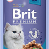 Пресервы Brit Premium для взрослых стерилизованных перепелка в желе 85 г