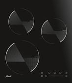 Варочная панель Fornelli PIA 45 Luce (черный)