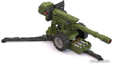 Игрушечный транспорт Нордпласт Пушка 354 (зеленый)