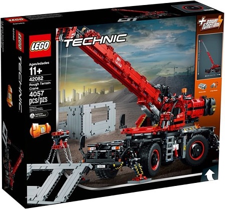 Конструктор LEGO Technic 42082 Подъёмный кран для пересечённой местности