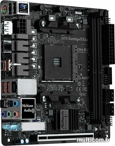 Материнская плата ASRock Fatal1ty X470 Gaming-ITX/ac