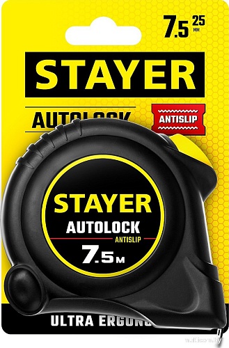 Рулетка Stayer 2-34126-07-25-z02