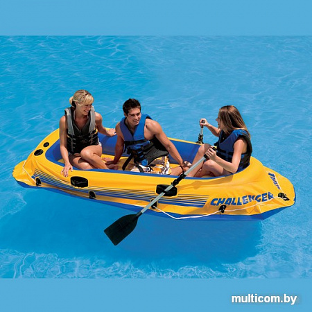 Гребная лодка Intex Challenger 3 Set (Intex-68370)