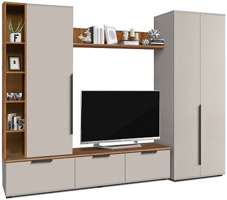 Стенка Олмеко Селена (кашемир/дуб вотан)