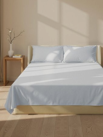 Постельное белье Sima-Land Modal 10518622 (светло-серый)