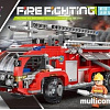 Конструктор XingBao Fire Fighting XB-03028 Пожарная машина