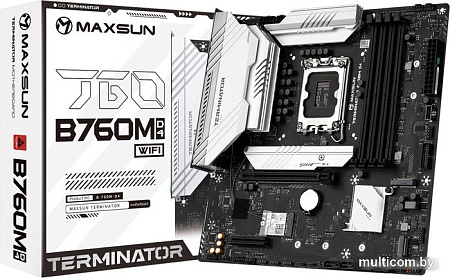 Материнская плата Maxsun Terminator B760M D4 WiFi