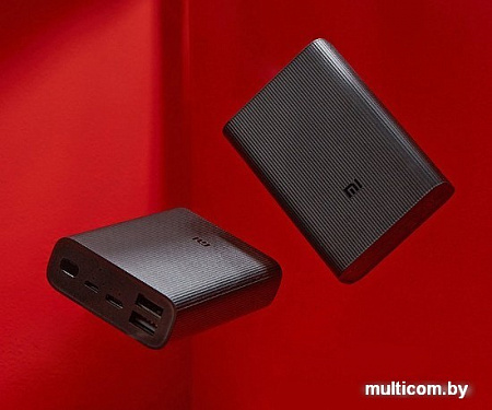 Портативное зарядное устройство Xiaomi Mi Power Bank 3 Ultra Compact PB1022Z 10000mAh (черный)