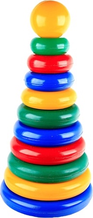 Пирамидка Строим вместе счастливое детство Гигант 5020 (шар)