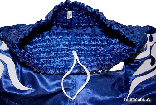 Шорты BoyBo для тайского бокса (L, синий)