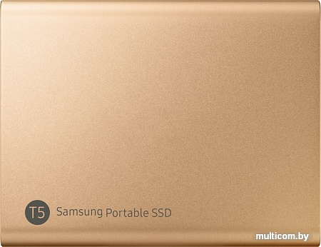 Внешний накопитель Samsung T5 1TB (розовое золото)