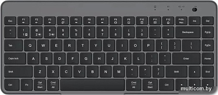 Клавиатура Xiaomi Dual Mode Wireless Keyboard XMBXJP01YM (серый/черный)