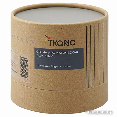 Свеча Tkano Edge Black Ink TK23-ARO0067 (серый)